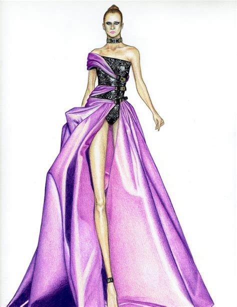 donatella versace in her 20's|donatella versace design sketches.